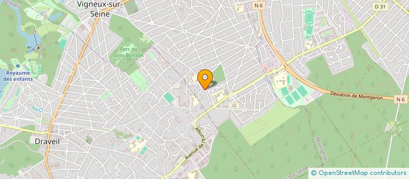 localisation de l'entreprise TYCER CONSULTING à VIGNEUX SUR SEINE