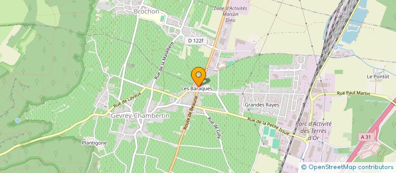 localisation de l'entreprise TYCHE  GEVREY-CHAMBERTIN