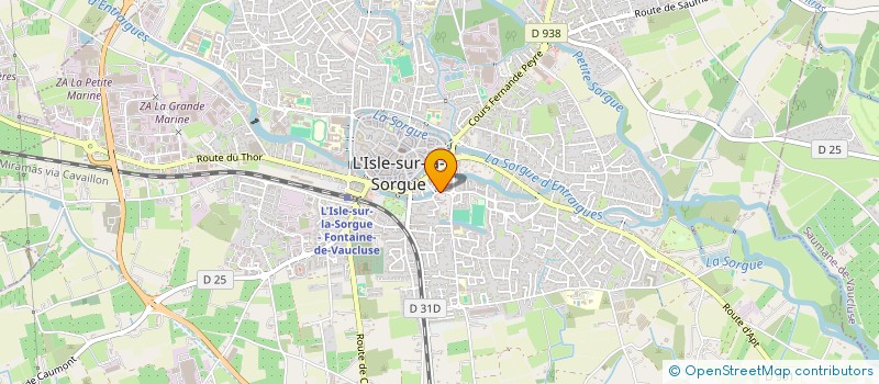 localisation de l'entreprise TYCHE  L'ISLE-SUR-LA-SORGUE