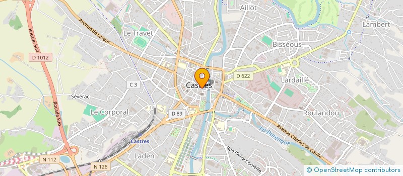 localisation de l'entreprise TYCHE  CASTRES