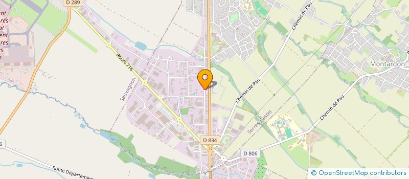 localisation de l'entreprise TYCHE CAPITAL PARTNER  SERRES-CASTET