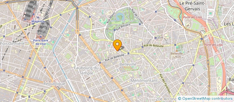 localisation de l'entreprise TYCHE FLORA  PARIS