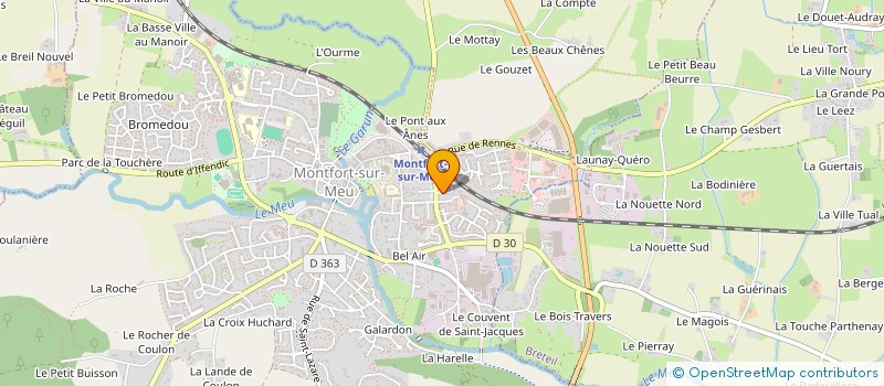 localisation de l'entreprise TYCHE HESTIA  MONTFORT-SUR-MEU