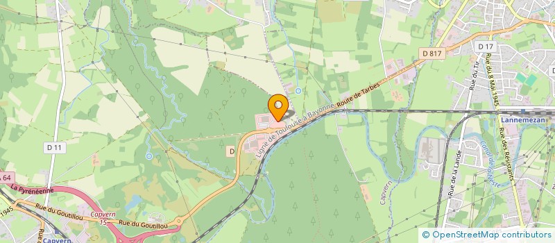 localisation de l'entreprise TYCHEY  CAPVERN