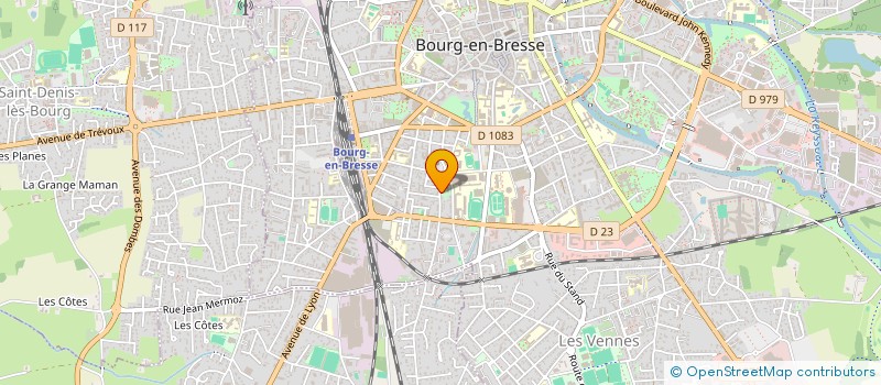 localisation de l'entreprise TYCHO BRAHE à BOURG-EN-BRESSE