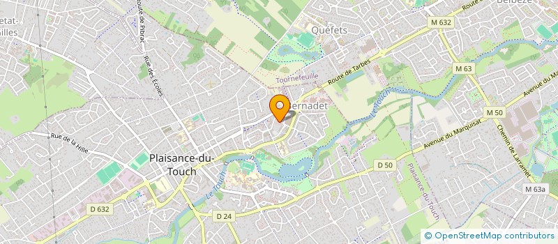 localisation de l'entreprise TYCHOU  PLAISANCE-DU-TOUCH