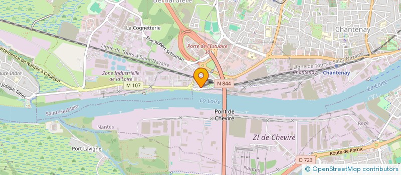 localisation de l'entreprise TYCO  NANTES