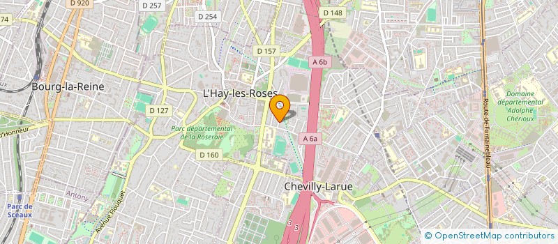 localisation de l'entreprise TYCO AND CO  L'HAY-LES-ROSES