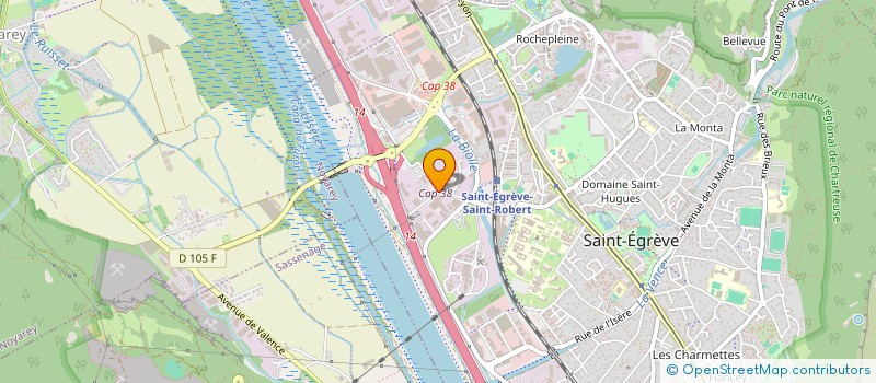 localisation de l'entreprise TYCO ELECTRONICS IDENTO à SAINT-EGREVE