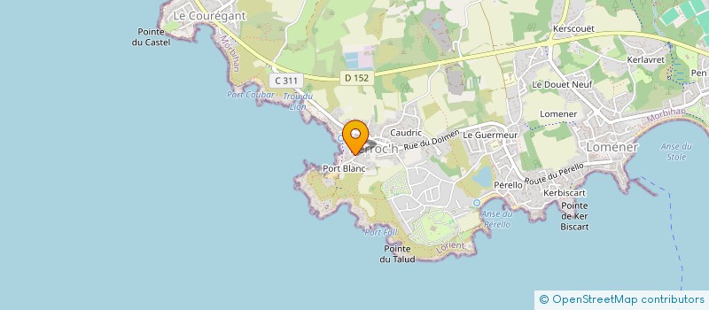localisation de l'entreprise TYCONSULT à PLOEMEUR