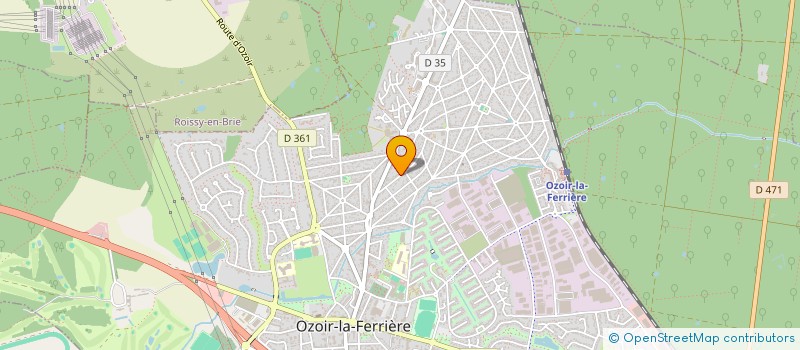 localisation de l'entreprise TYF CONSTRUCTION  OZOIR-LA-FERRIERE