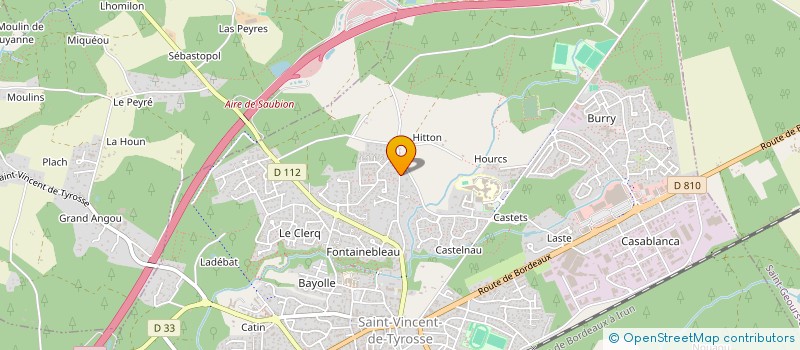 localisation de l'entreprise TYFLOCAM à SAINT-VINCENT-DE-TYROSSE