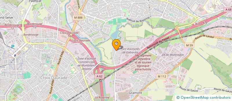 localisation de l'entreprise TYGA à TOULOUSE