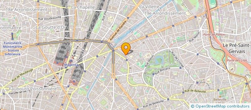 localisation de l'entreprise TYGRA  PARIS