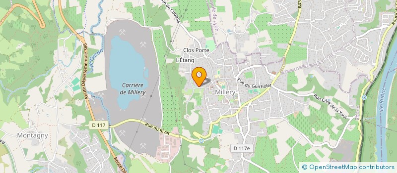 localisation de l'entreprise TYGUEN DEVELOPPEMENT  MILLERY