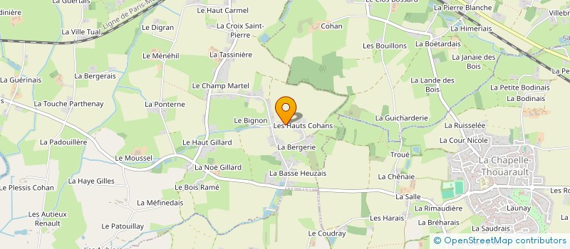 localisation de l'entreprise TYGY COSY  BRETEIL