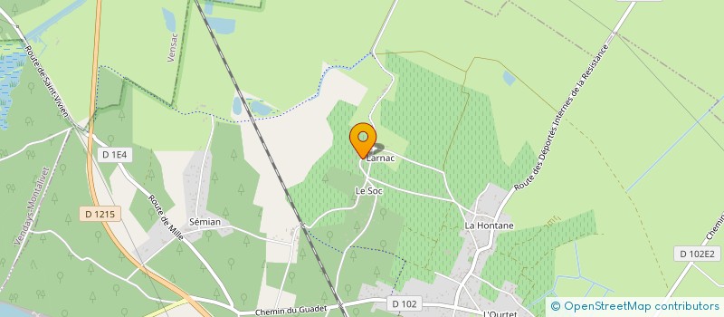 localisation de l'entreprise TYHIA  QUEYRAC