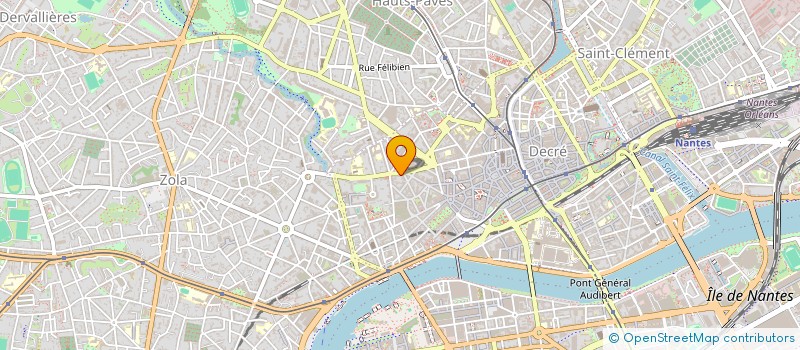 localisation de l'entreprise TYKANA à NANTES