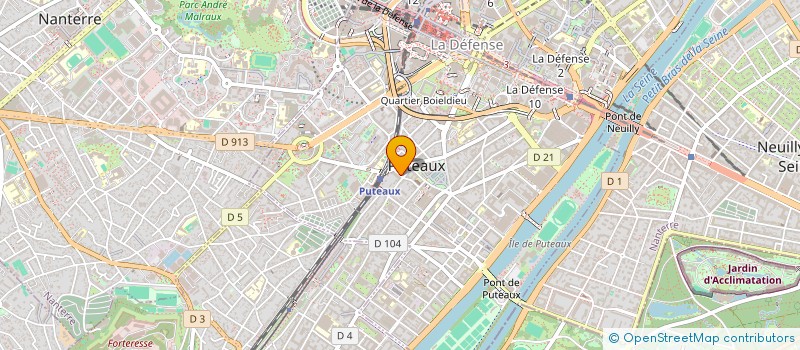 localisation de l'entreprise TYKKHO MOON HOLDING  PUTEAUX