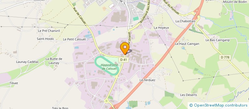 localisation de l'entreprise TYKY à LOUDEAC