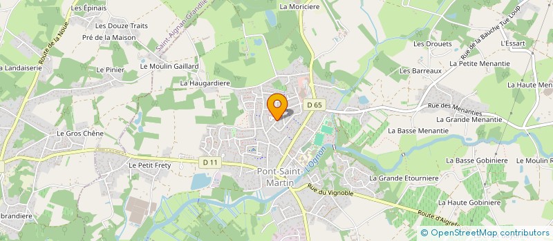 localisation de l'entreprise TYL  PONT-SAINT-MARTIN