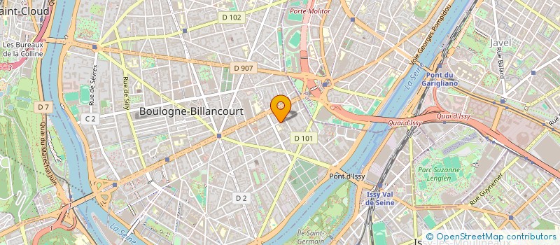 localisation de l'entreprise TYL CONSULTING à BOULOGNE-BILLANCOURT