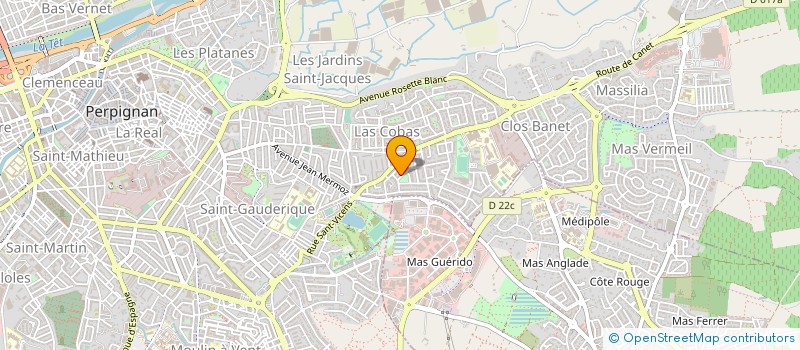 localisation de l'entreprise TYLANE ENERGY  PERPIGNAN