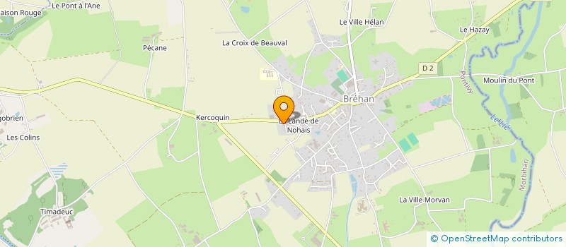 localisation de l'entreprise TYLANN MEDICA  BREHAN