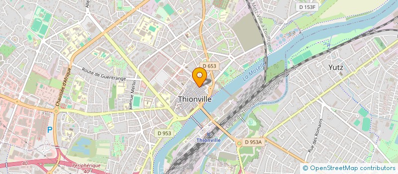 localisation de l'entreprise TYLD à THIONVILLE