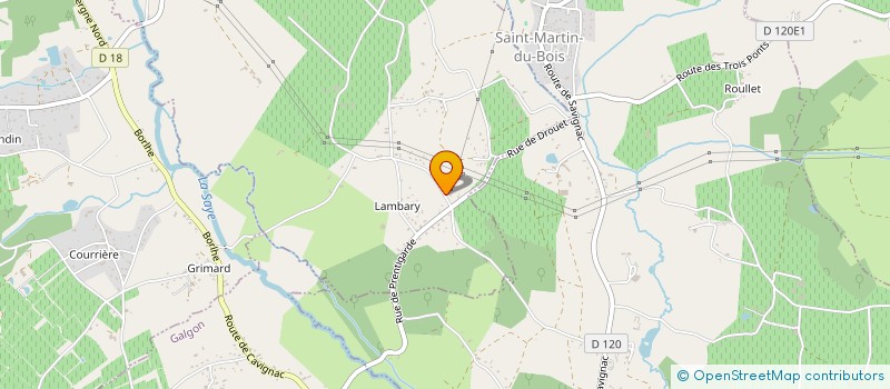 localisation de l'entreprise TYLER IMMOBILIER  SAINT-CIERS-D'ABZAC