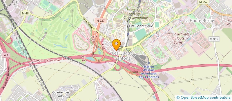 localisation de l'entreprise TYLEX à LEZENNES