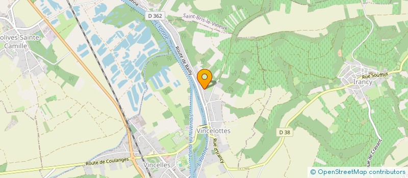 localisation de l'entreprise TYLEX  VINCELOTTES