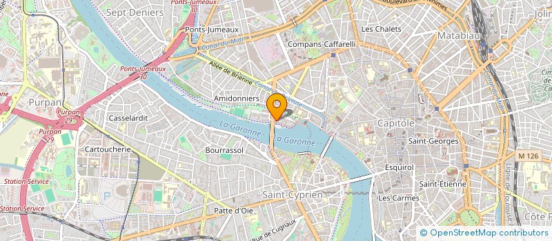 localisation de l'entreprise TYLIA  TOULOUSE