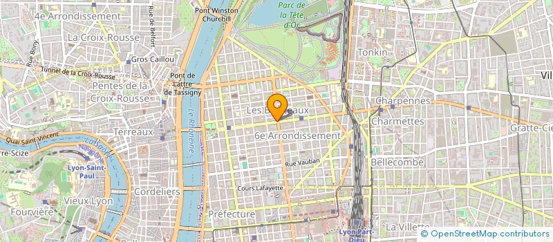 localisation de l'entreprise TYLLIANCE  LYON