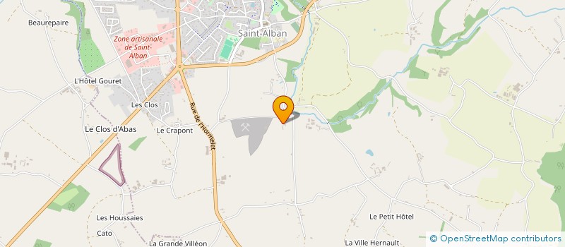 localisation de l'entreprise TYMAD CONSEIL à SAINT-ALBAN