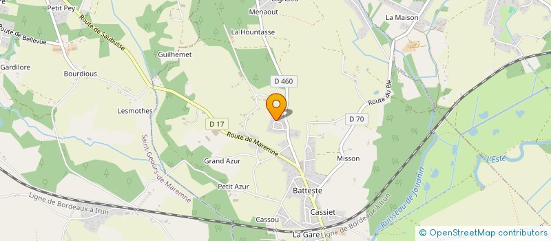 localisation de l'entreprise TYMALI  SAUBUSSE