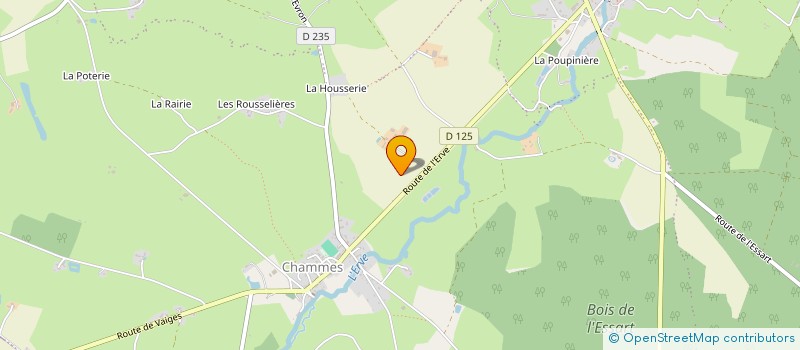 localisation de l'entreprise TYMALO  SAINTE-SUZANNE-ET-CHAMMES