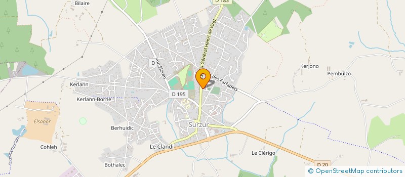 localisation de l'entreprise TYMASAN  SURZUR