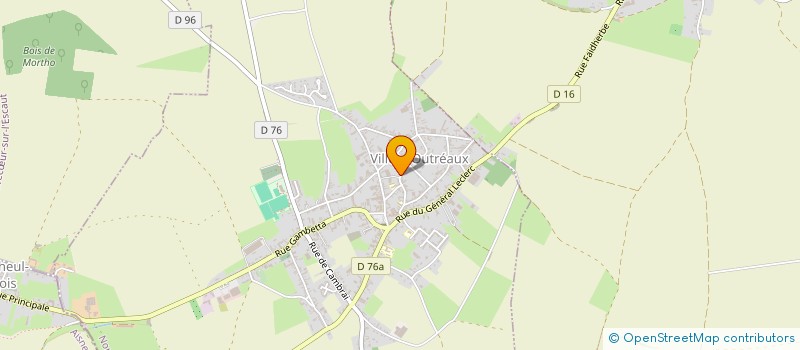 localisation de l'entreprise TYMEO  VILLERS-OUTREAUX