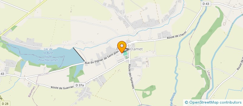 localisation de l'entreprise TYMKA IMMO  POUCHARRAMET