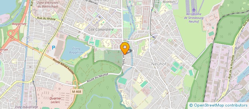 localisation de l'entreprise TYMPAN SORCIER à STRASBOURG