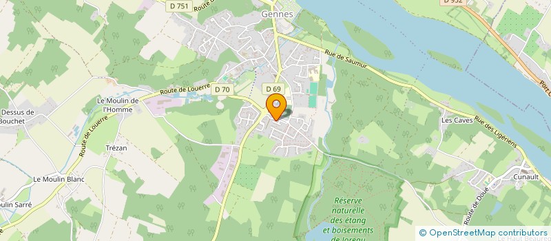 localisation de l'entreprise TYNALO  GENNES-VAL-DE-LOIRE