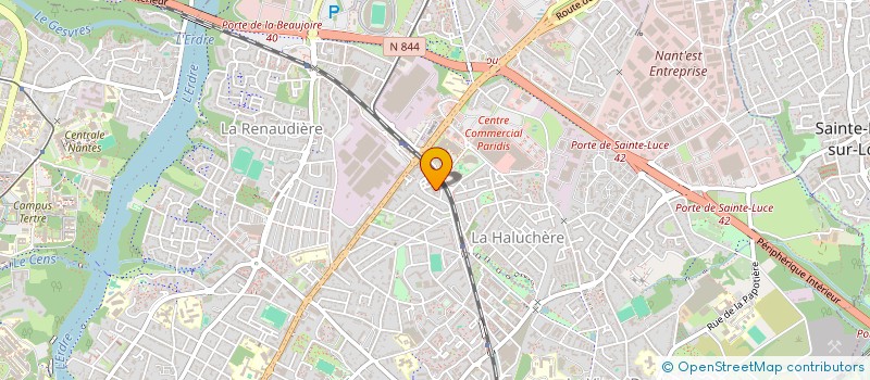 localisation de l'entreprise TYNCO  NANTES