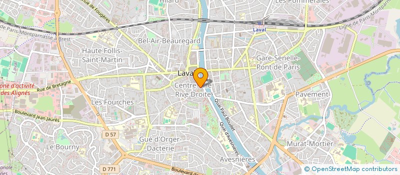localisation de l'entreprise TYNO à LAVAL