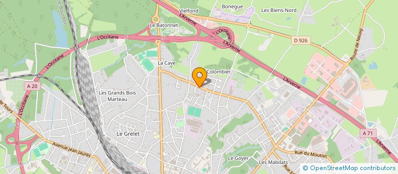 localisation de l'entreprise TYPAIR  VIERZON