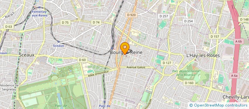 localisation de l'entreprise TYPE 1 RUNNING TEAM à BOURG-LA-REINE