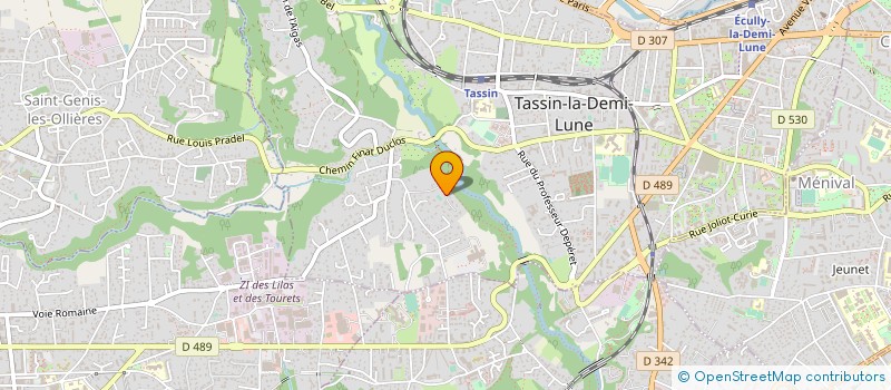 localisation de l'entreprise TYPE RATING INTERNATIONAL à TASSIN-LA-DEMI-LUNE