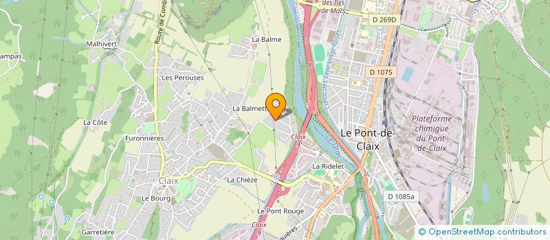 localisation de l'entreprise TYPEE  CLAIX