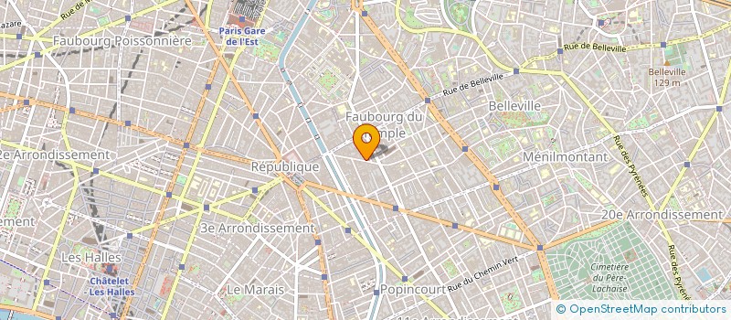 localisation de l'entreprise TYPEPROCESS EUROPE  PARIS