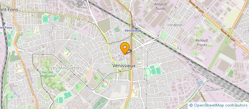 localisation de l'entreprise TYPHON  VENISSIEUX